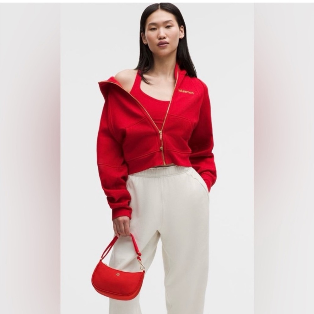 NWT Lululemon Lunar New Year Scuba Full Zip| Oxford Red | XL/XXL - Picture 2 of 6